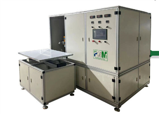 5-15g/S دستگاه پلیسه دوار پنل فیلتر هوا دستگاه ساخت تمام اتوماتیک