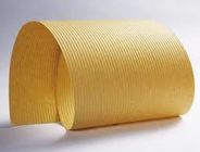 کاغذ فیلتر هوا جامد روغن سوخت مایع زرد 130 گرم در متر مربع